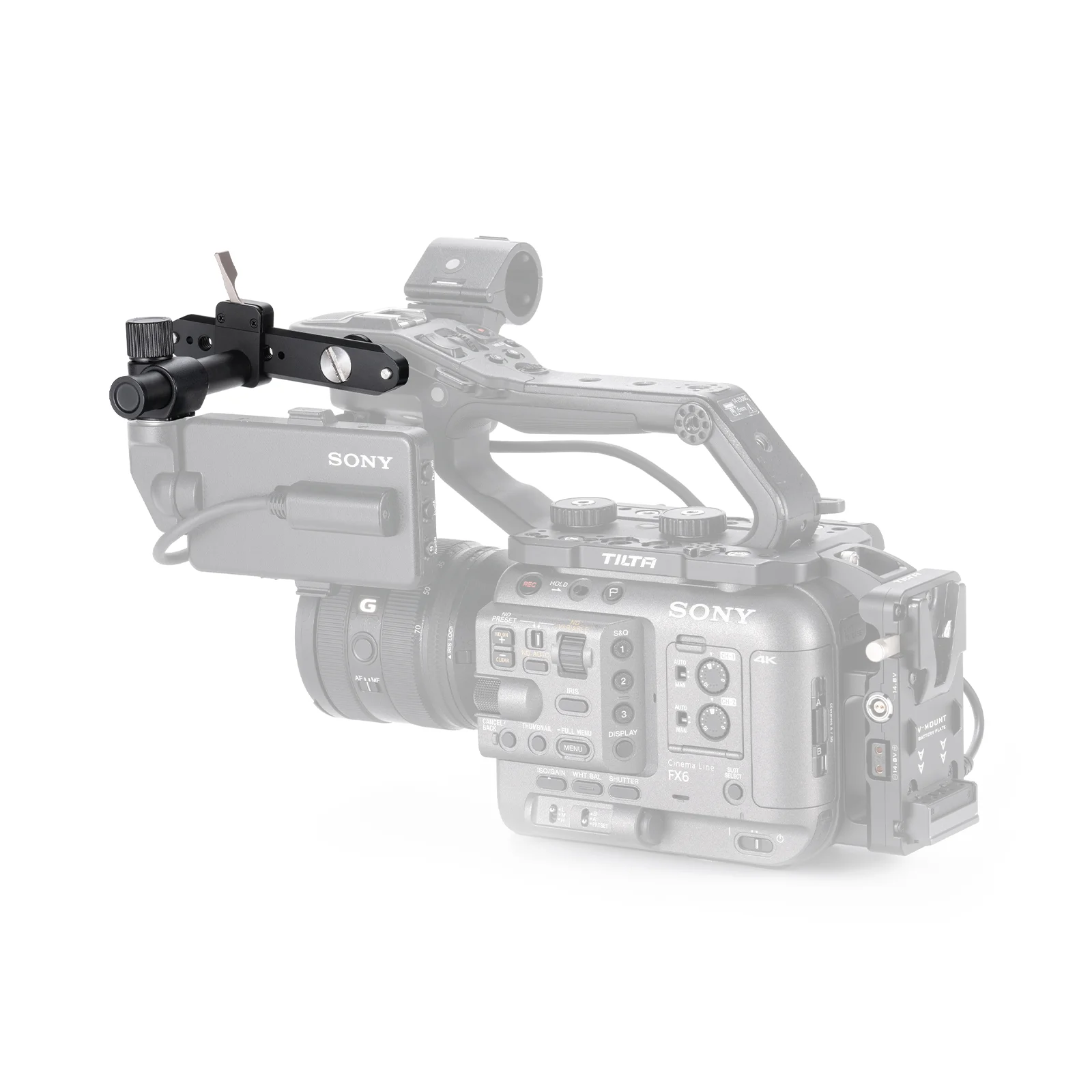 Staffa TILTA ES-T20-EB EVF per Sony FX6 - immagine 5