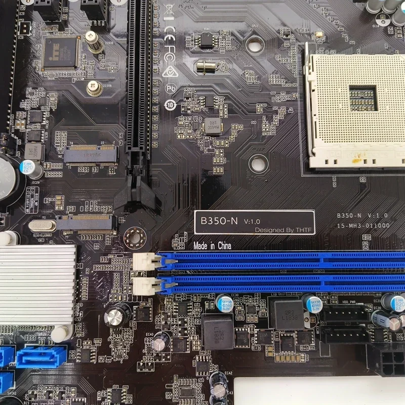For B350-N V:1.0 Motherboard 15-MH3-011000 DDR4 Mainboard 4 For B350-N V:1.0 Motherboard 15-MH3-011000 DDR4 Mainboard - Image 2