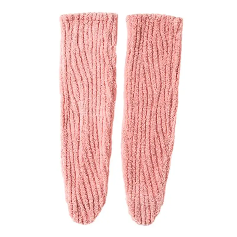 Long Leg Warmers Warm Soft Knee High Socks Knit Leg Warmers Baggy Thick And Long Knee High Stockings For Family