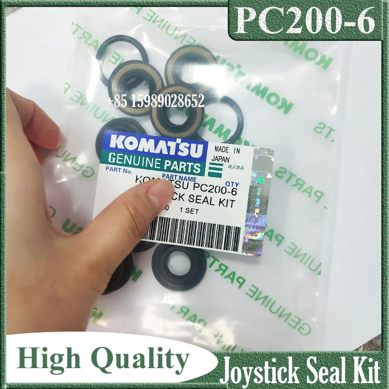 

for Komatsu Excavat Pilot Valve Oil Seal PC200-6 PC200-7 PC200-8 PC200-1 PC200-2 Excavator Joystick Seal Kit