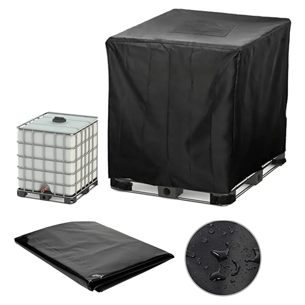 

Oxford Cloth Outdoor IBC Water Tank Cover Outdoor Water Tank Cover Waterproof And Dustproof Insulation Bucket Protective Cover