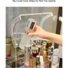 Professional Large Cosmetic Makeup Organizer Dust Water Proof Cosmetics Storage Display Case with Drawers 4