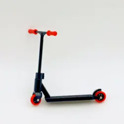Mini Alloy Finger Scooter - Ultimate Meta Simulation Collection Gift (Black)