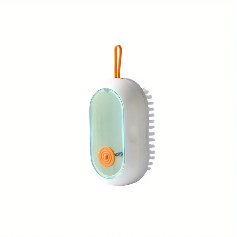 1pc Laundry Brush Shoe Brush Multifunctional Hangable Soft Bristle Add Liquid Shoe Washing Cleaning