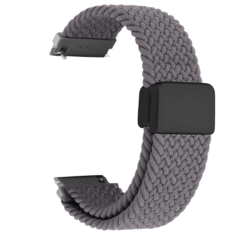Premium Magnetic Buckle Nylon Strap in 20-22mm Size