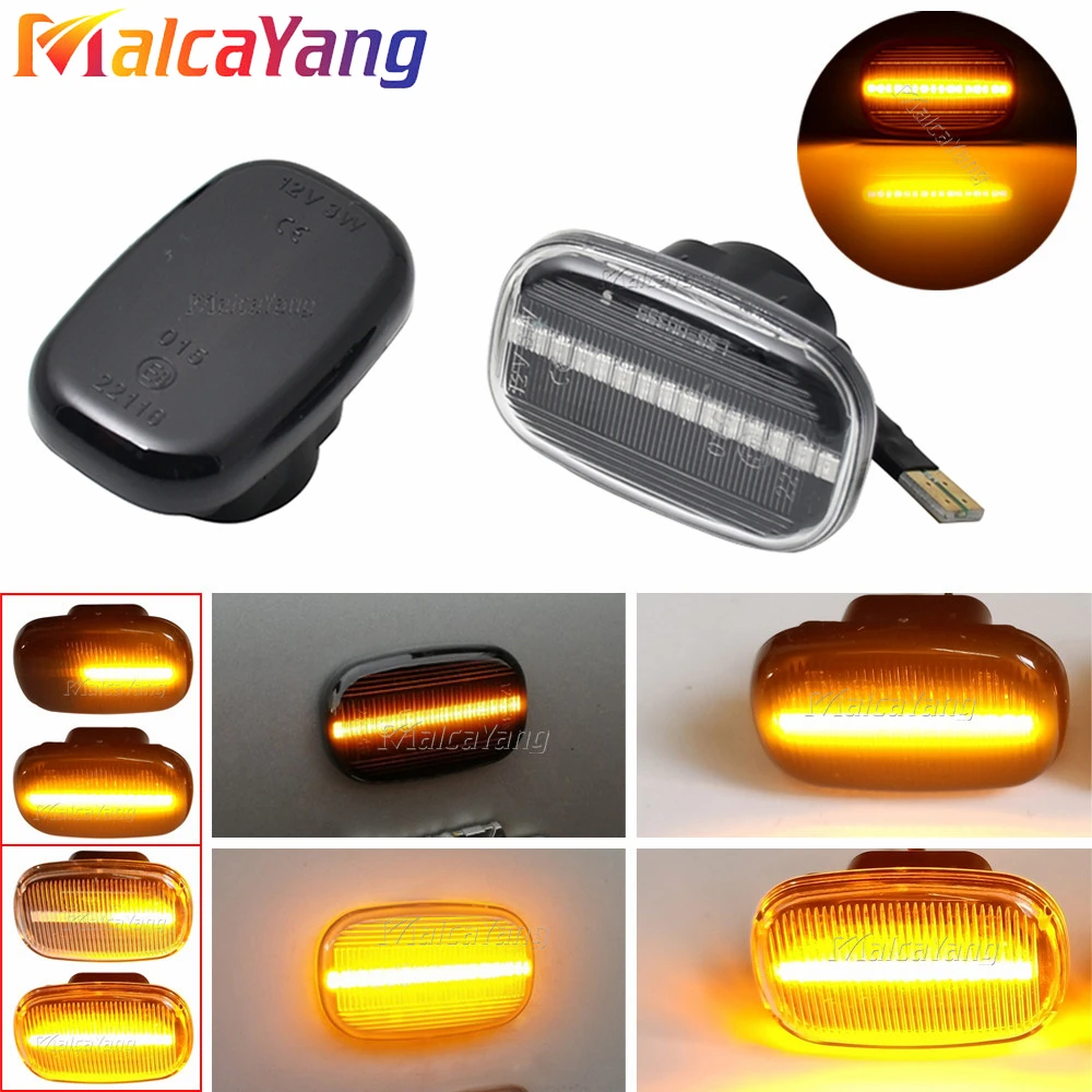 LED Side Marker Turn Signal Light For Toyota Corolla Celica Caldina Camry Hilux Probox Fielder Avensis RAV4 Prius Runx