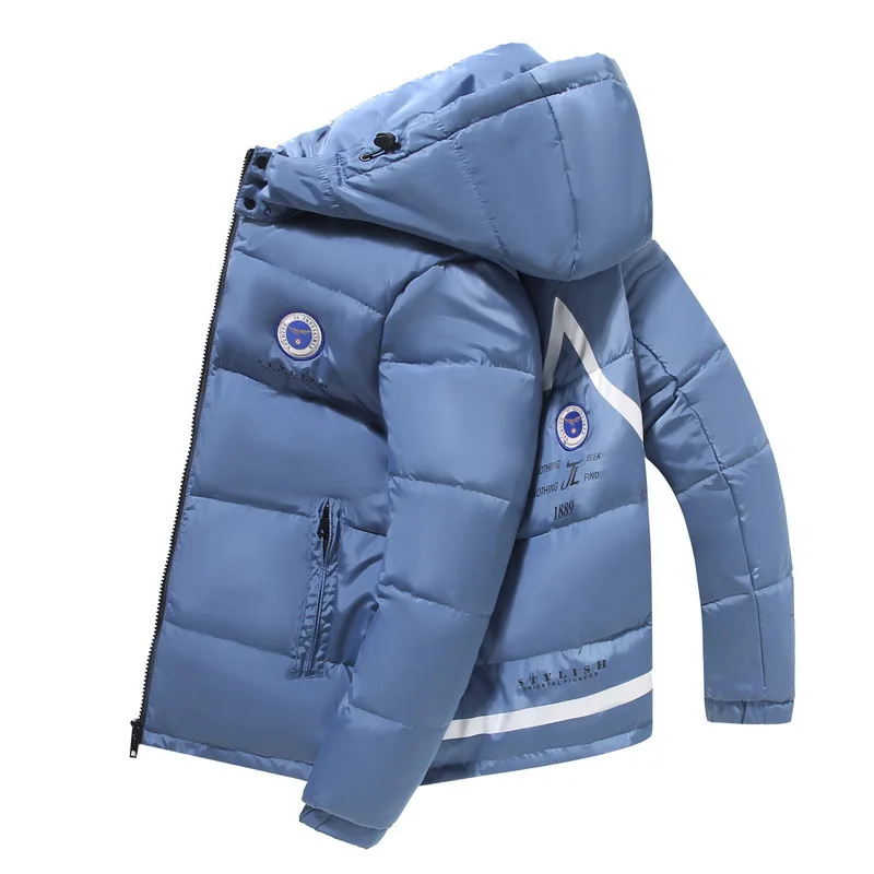 -20 Degree Winter Parkas Men Down Jacket Men Puffer Jacket White Duck Down Jacket Hooded Snow Outdoor Thick Warm Padded Coat
