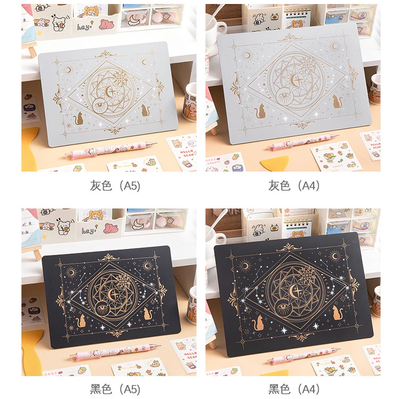 A4 A5 PVC 커팅 매트 작업대 패치 워크 컷 패드 바느질 매뉴얼 DIY 칼 조각 가죽 커팅 보드 단일 측면 밑받침