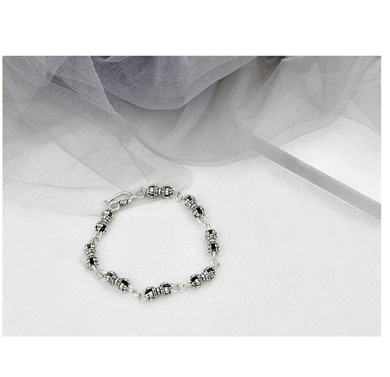 

Летний креативный женский браслет простота S925 серебро Корона браслет MEE9