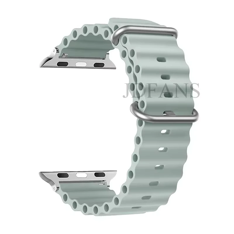 ตัวเลือกสินค้า เข็มขัดแท้ Apple Watch Ultra ยืดหยุ่น 49/44/45/41/40/38 มม.