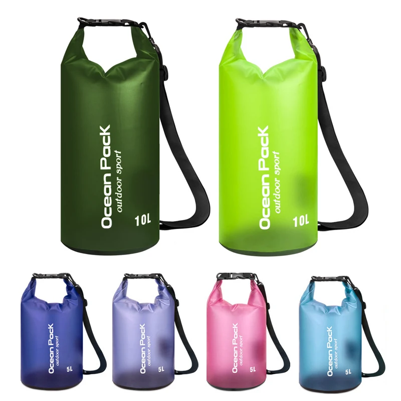 5L 10L 15L 20L Ultralight Outdoor Waterproof Dry Bags Portable Rafting Diving