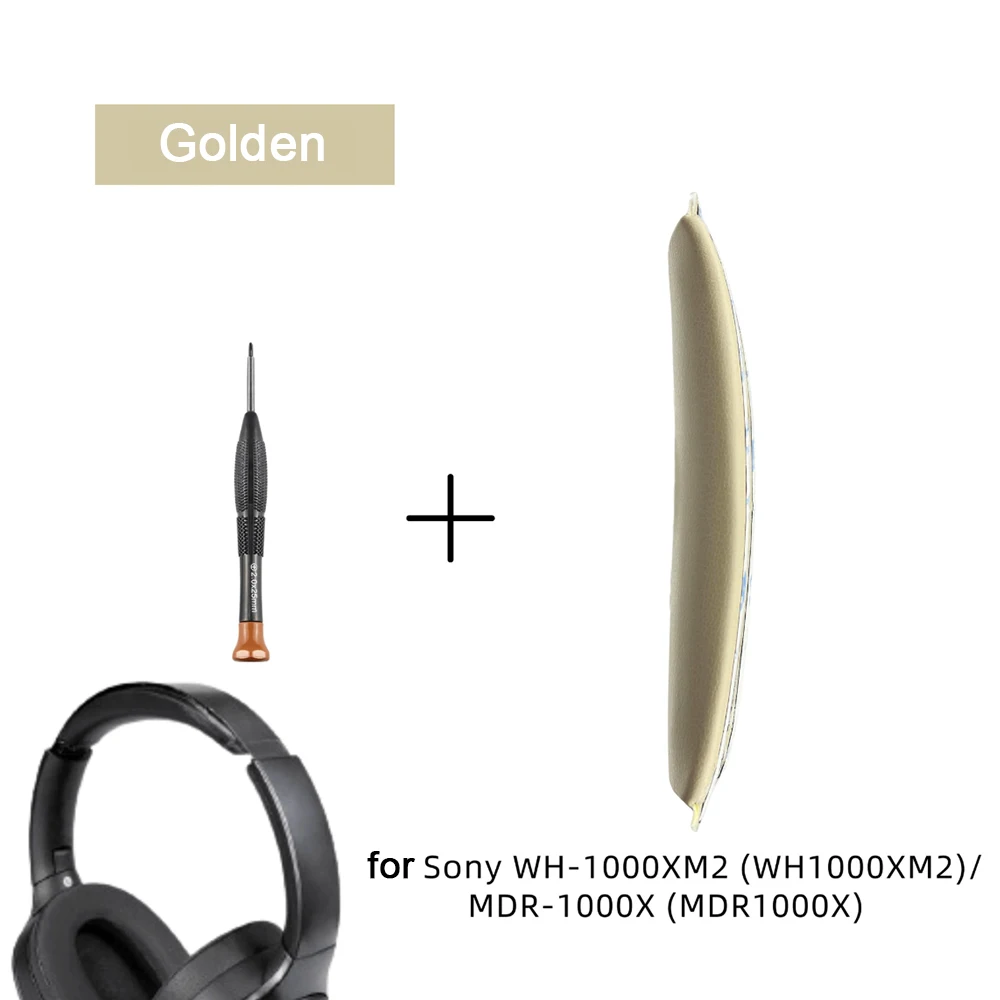 EarPads + Headband Kit for Sony WH-1000XM2 (WH1000XM2) & MDR-1000X (MDR1000X) Headphones Replacement Headstrap Pad Ear Cushions