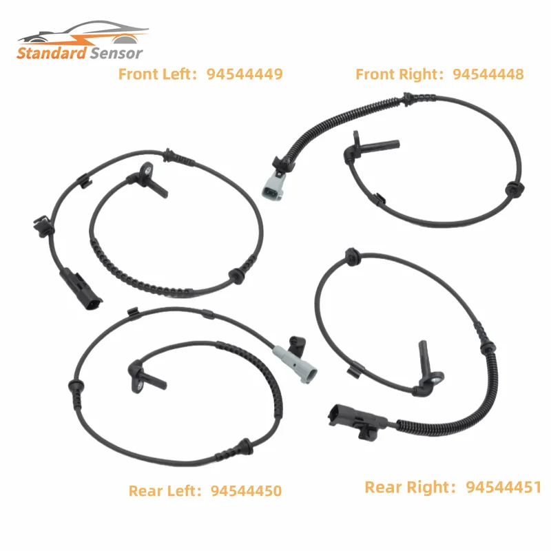 ABS Speed Sensor for Chevrolet Sonic 2012- Front Rear Left & Right 94544448 94544449 94544450 94544451