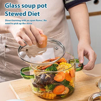 1.6L Glass Soup Pot 1
