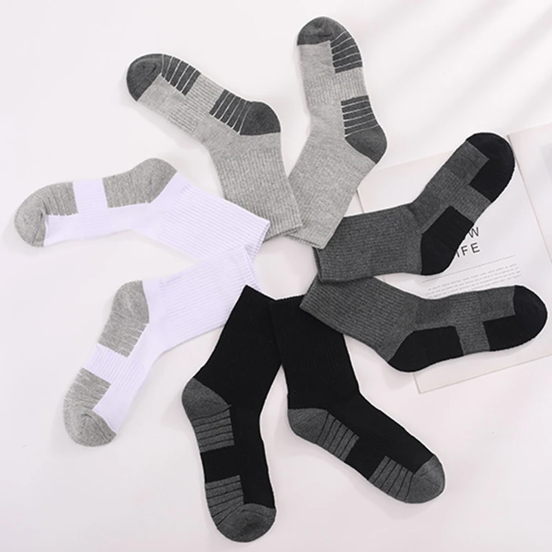 Chaussettes de randonnée en laine mérinos pour hommes, belles chaussettes épaisses et chaudes pour Sports de plein air, confortables, Ski sur neige, belles chaussettes de cyclisme