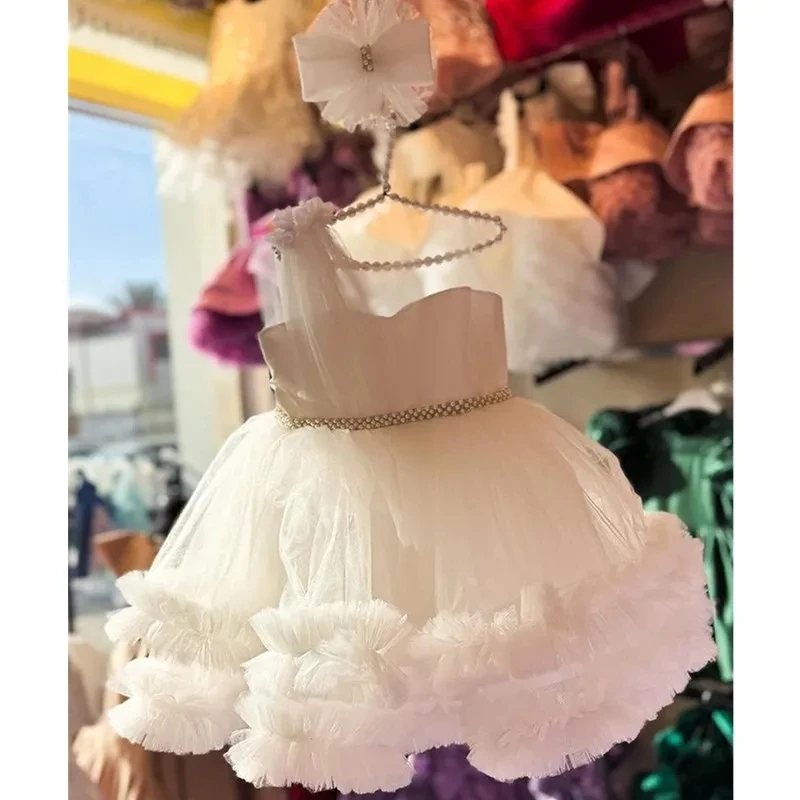 

Children's Clothing Birthday Party Elegant Girl Evening Dress Mesh Wedding Dress Flower Boy Banquet Girl Princess Dress