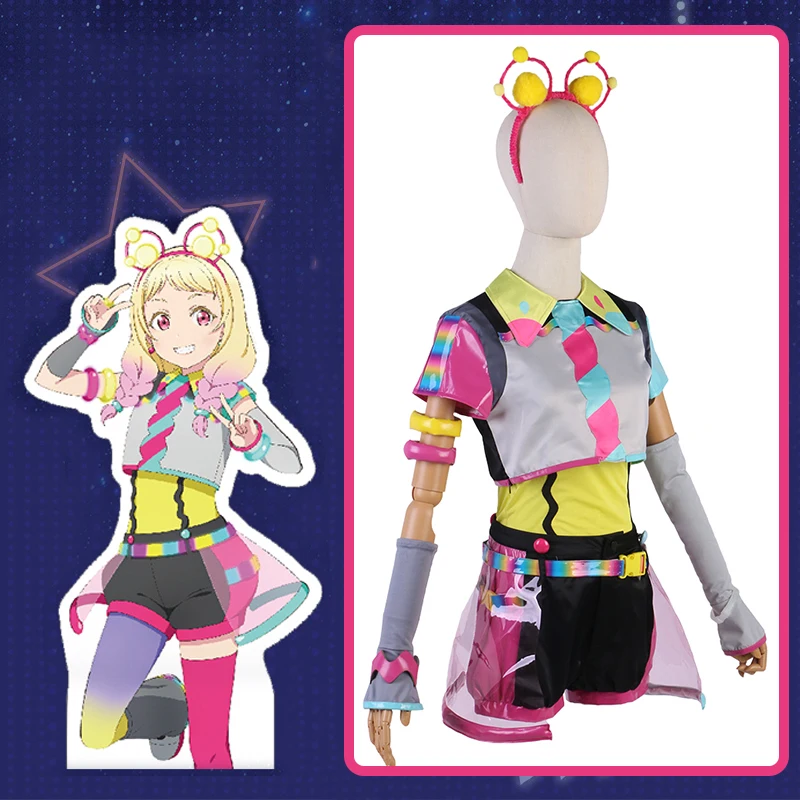 Anime Lovelive Cos Liella! Costume Cosplay Estivo Con Vitamina Onitsuka Natsumi Vestito Uniforme Da Palcoscenico Luminoso