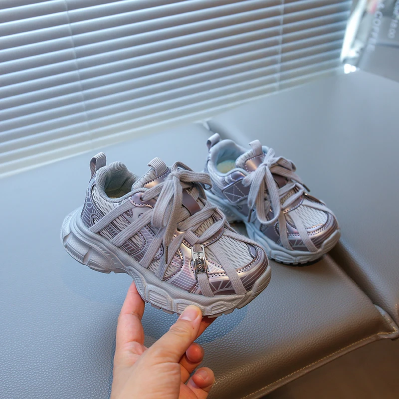 Chunky Running Sneakers for Kids Soft Sole Autumn School Shoes