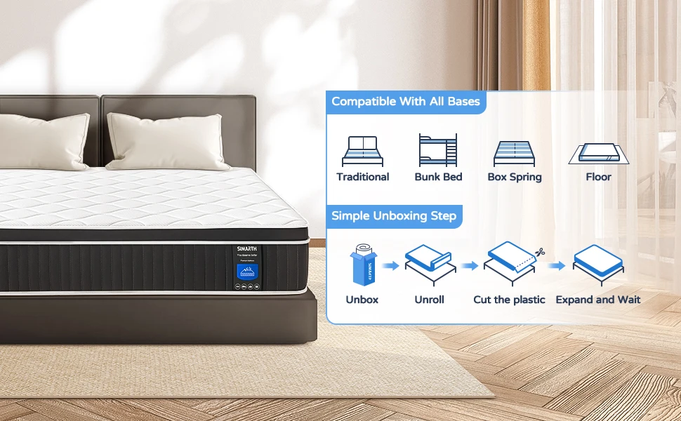 King mattress 12 inch