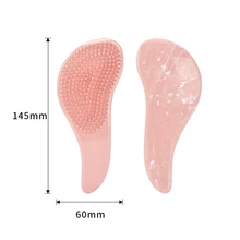  Angel Wing Handle Comb Air TT Anti-static Massage Hair Brush Tangle Detangle Shower Massage Hairbrush Comb Salon Wholesale 