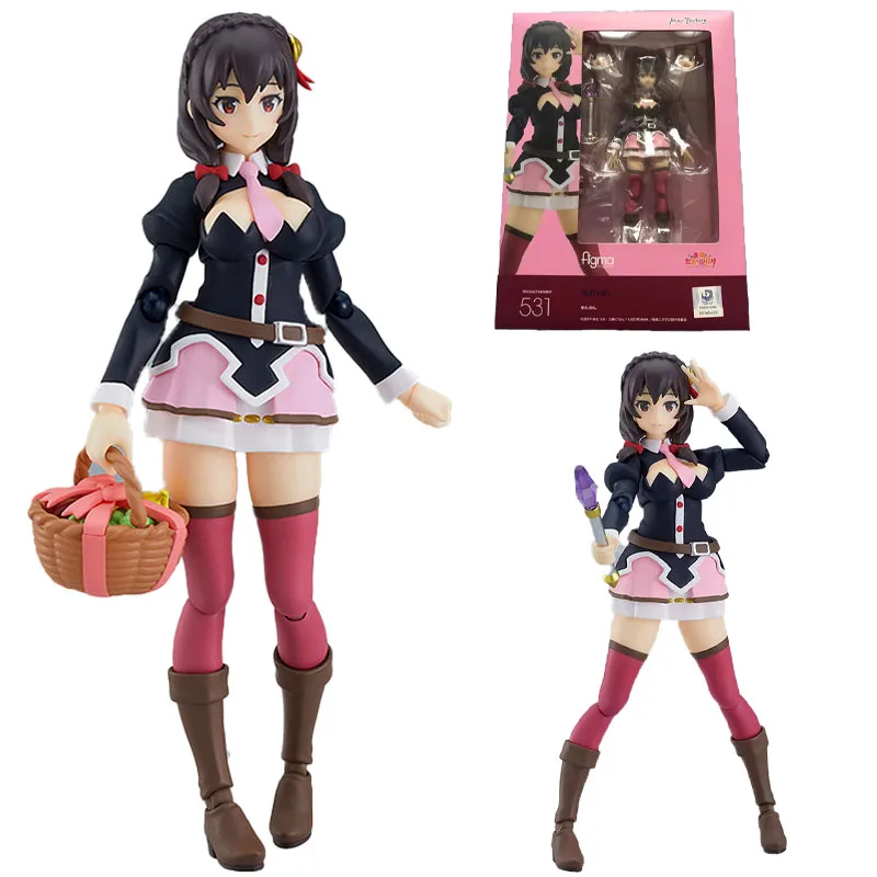 

Max Factory Figma 531 Kono Subarashii Sekai Ni Shukufuku O! Yunyun Anime Figure Model Collecile Action Toys Gifts
