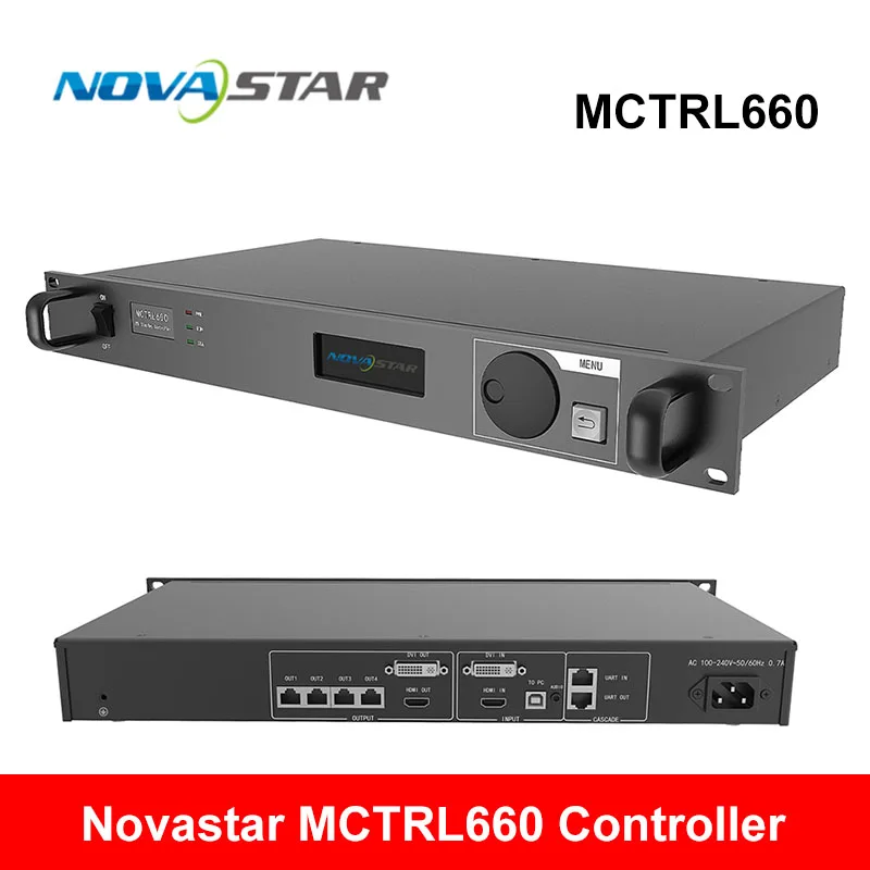 Led Display Screen Controller Novastar Mctrl660 Pro Synchronous