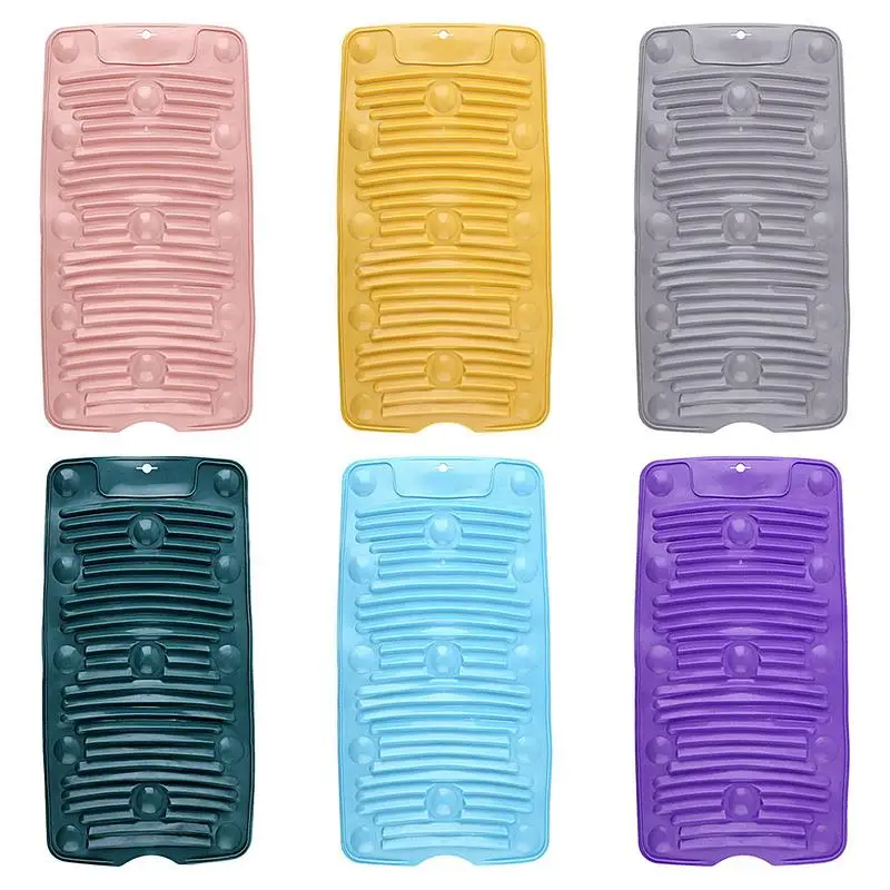 Washboard In Silicone Portatile In Silicone Lavanderia Washboard Vestiti Calzini Washboard Lavanderia Lavaggio Mat Lavaggio Domestico Scrub Board