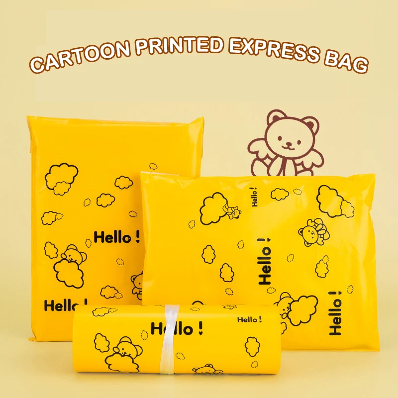 Courier Bag Mailing Envelopes Mailing Bags Express Bag 10Pcs Courier Bag Envelope Packaging Bags Pink Waterproof Self Adhesive Seal Bag
