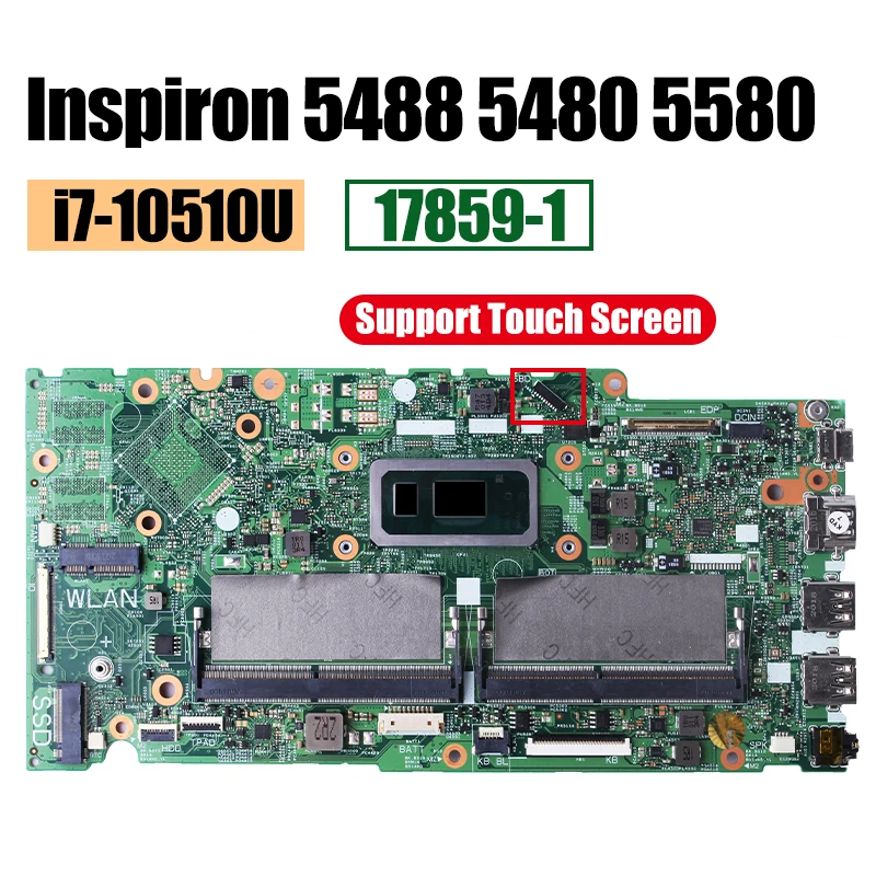 交換用 Dell Inspiron 5480 マザーボード Bucky/BenSolo WHL/CNL