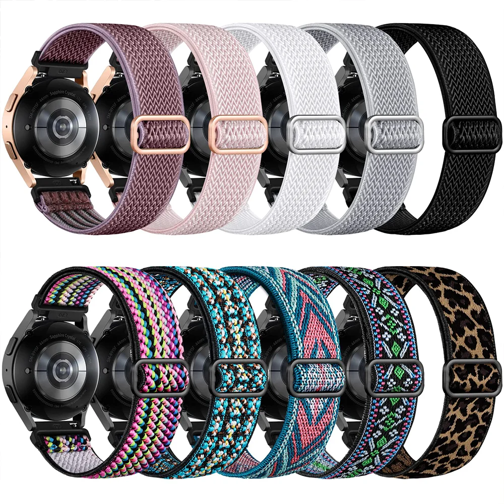 Cinturino In Nylon Elastico Per Amazfit Gts Muslimb/Bip-U-S-Lite/Stratos 2 Bohemian Pride 20Mm 22Mm Bracciale Gtr Muslimband