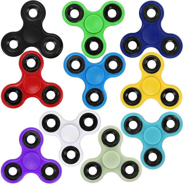 ABS Fidget Spinner EDC Spinner For Autism ADHD Anti Stress Tri