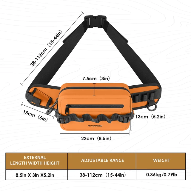 Multifunctional Fishing Bag Fishing Tackle Bag Fish Lures Gear Storage  Waist Pack Fishing Rod Bag Shoulder Waterproof Waist Pack - AliExpress