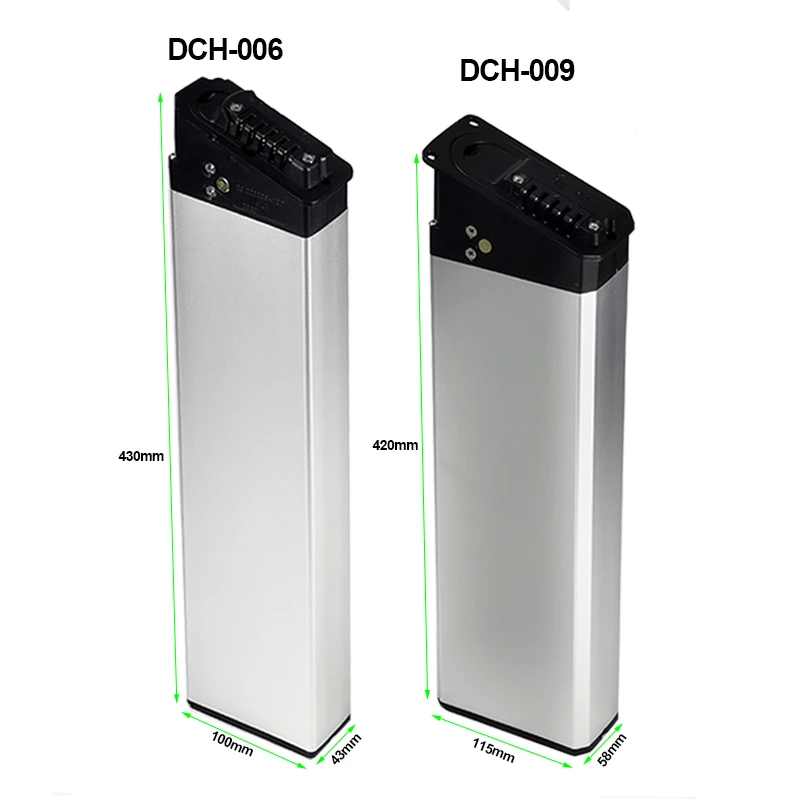 

folding ebike battery DCH-006 battery 48v 10.4AH 12.8AH 14AH dch-009 48V 52V 17.5AH For samebike lo26 mate x electric bike