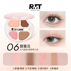 Romantic Beauty 4 - Color Luxe Eye Shadow Palette - Matte & Glossy Finishes for Contouring and Brightening, Long - Lasting Formula (06)