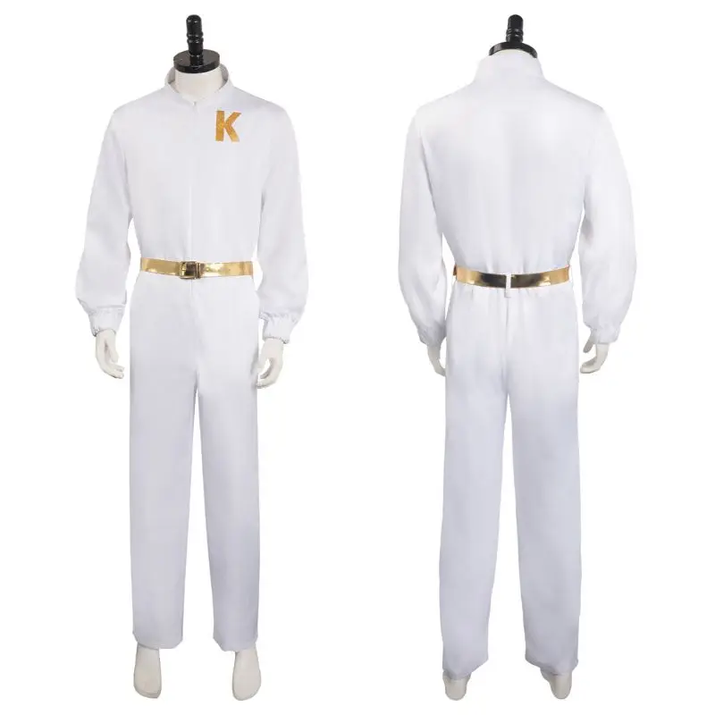 Film 2023 Barbier Ken Cosplay Ryan Gosling Costume Uomo Adulto Tuta Fantasia Outfit Halloween Carnival Party Clothes Suit