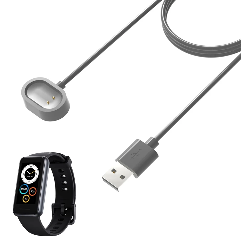 

Док-станция для смарт-часов, зарядный USB-кабель, шнур питания, подставка для Realme Band 2 RMW2010, умные аксессуары