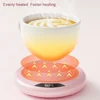 Coffee Mug Warmer 3 Temperature Setting Electric Coffee Warmer Heating Plates For Milk Tea Water Adjustment Timing Heater Plates 5