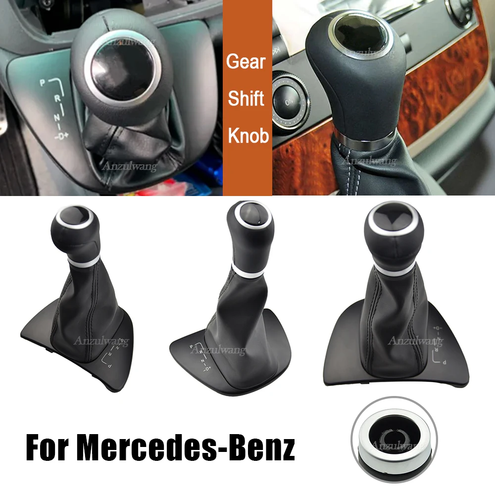 

For Mercedes-Benz Vito W636 Viano W639 2010 2011 2012 2013-2015 Automatic Gear Shift Knob Replacement Cover Gear Lever Baffle