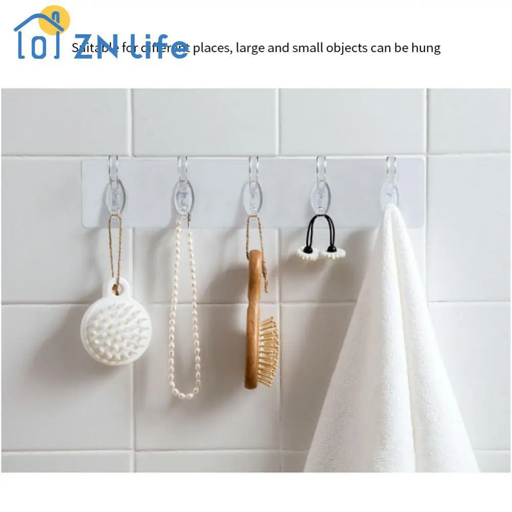 

Hooks Easy Installation Space-saving Practical Innovative Functional Sleek Wall Mounted Hooks For Kitchen Storage Organizer