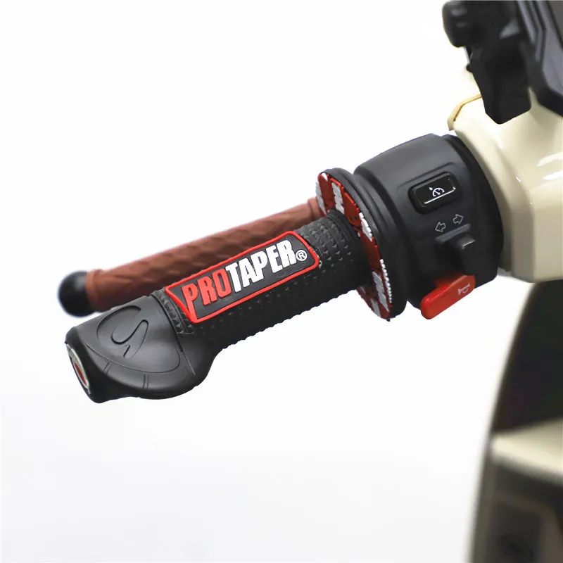 Motorcycle Handlebar Universal Rubber Brake Handle Part for 7/8" Motorbike For CRF EXC YZF Motorcross Moto Grip Pit Bike