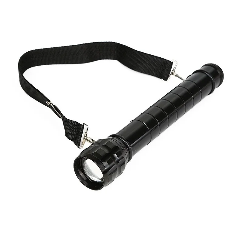 

Telescopic Focusing Aluminum Alloy Strong Light LED Flashlight CREE3 No. 1 Self-defense Home Outdoor Travel Gift