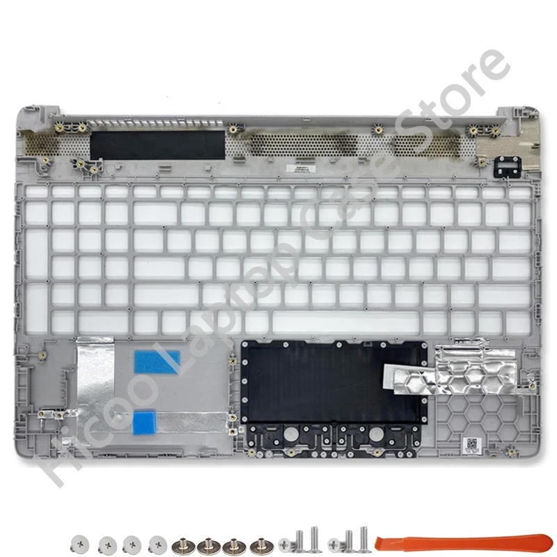 HP 15-DW 15S-DU 15S-DY DR 250 G8 노트북 LCD 뒷면 덮개 전면 베젤 경첩 손목 받침대 하단 케이스 실버 L52012-001 L52007-001