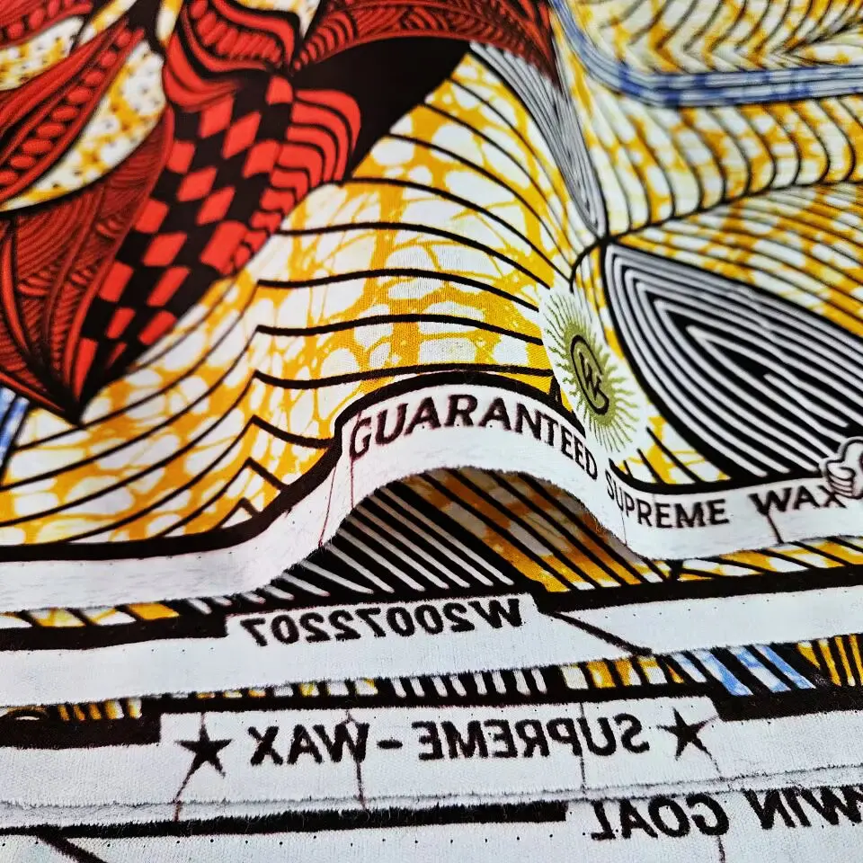 Item No.I1-5 Choose wax block printed fabric super cotton wax fabric