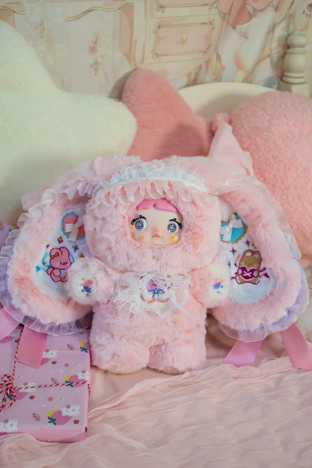 ぬいぐるみ Toptoy Nommi little daisy 400% Nommi Little Daisy 400% Series Limited Plush Doll – WHOOPEA
