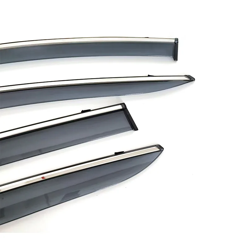 Side Door Window Visor Injection Weather Vent Deflector Rain Shield For Volkswagen ID4