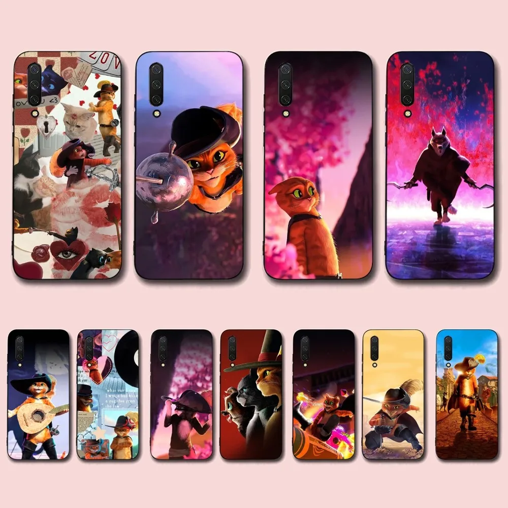 Custodia Per Telefono Disney Puss In Boots Per Xiaomi Mi 5X 8 9 10 11 12 Lite Pro 10T Pocox3Pro Pocom3 Note 10 Pro Lite