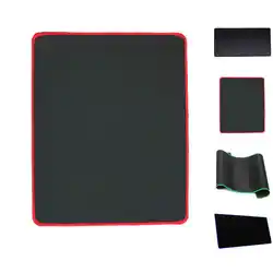 Almofada de rato seamed da borda macia do caderno do computador resistente ao desgaste do deslizamento não para a esteira de borracha da tela do escritório