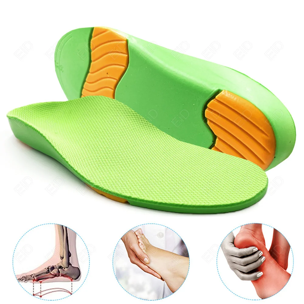EiD Beste Kinder Sport EVA Einlegesohlen Orthopädische Fußgewölbeunterstützung Schuhe Pad Bequemes Fersenkissen Plantarfasziitis Sohle für Kinder – Detail 11