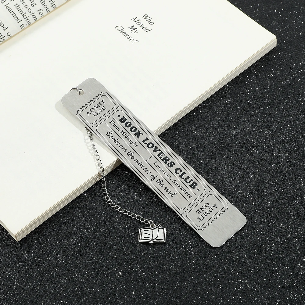 Personalised Bookmarks Stainless Steel Metal Bookmarks Women Men Gifts Book Lovers Bookworm Book Accessories School Supplies metal bookmark,bookmarks stationery supplies