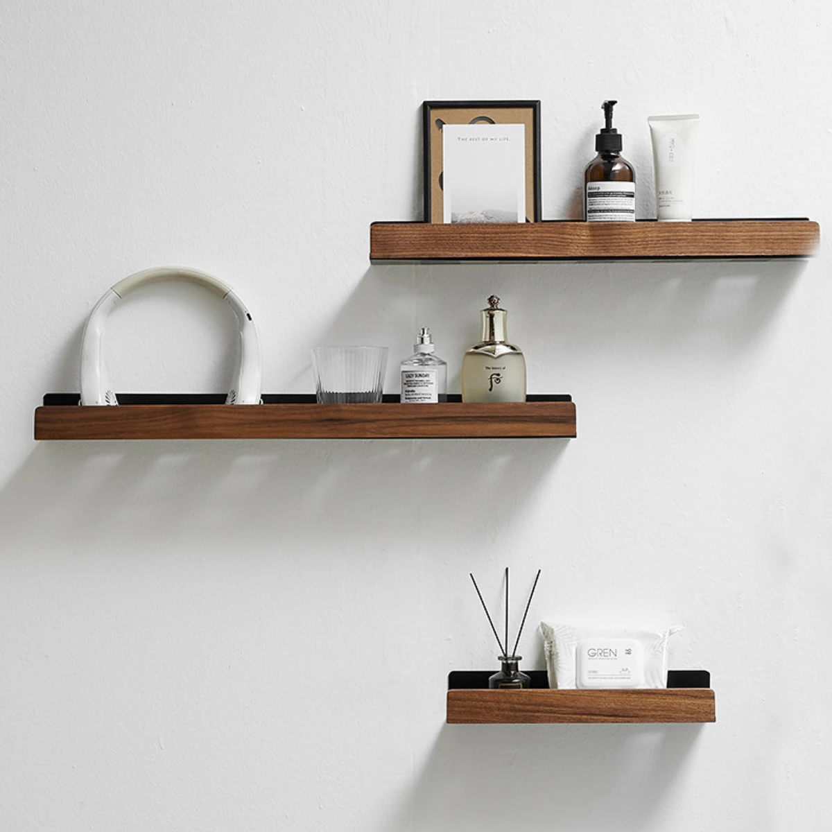 

Bathroom Storage Shelf ,non perforated vanity Shelf Wall-Mounted Storage rack wall mounted bathroom organizer toile Repisas